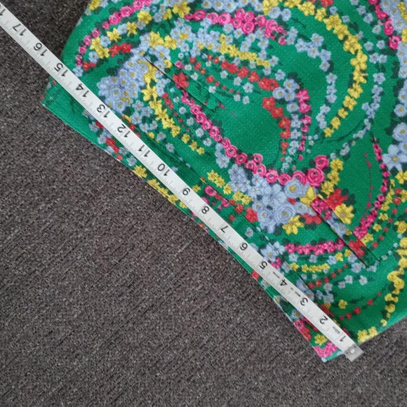 💐Talbots💐 - Green/Multi Floral Pencil Skirt - Picture 11 of 13